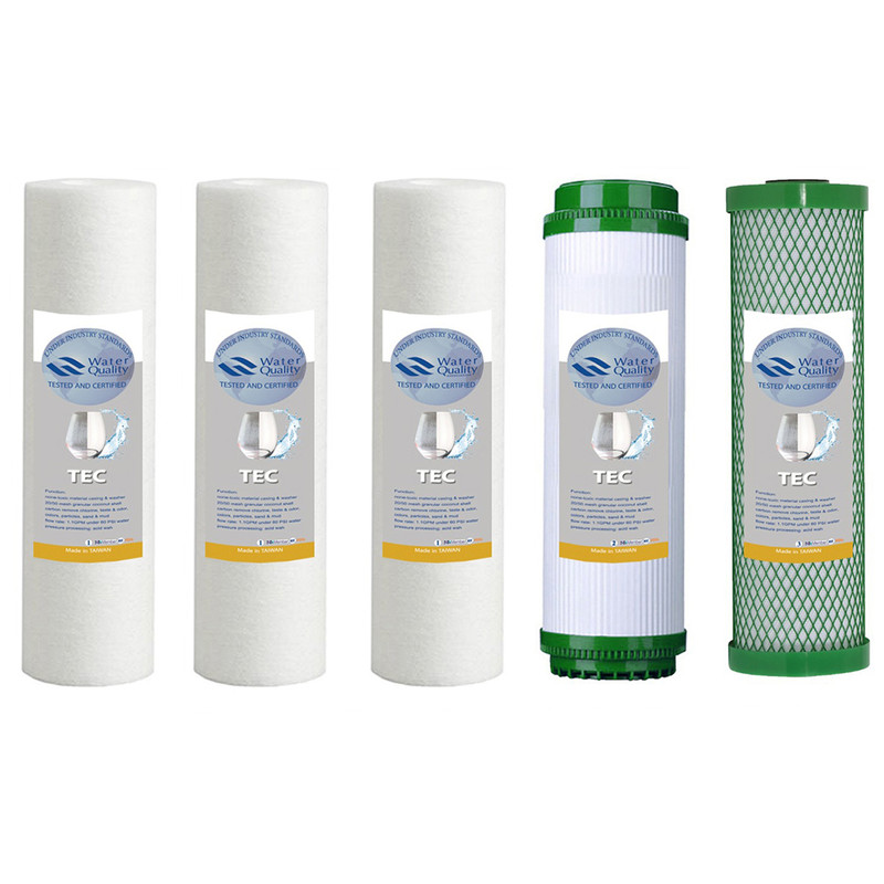 فیلتر دستگاه تصفیه کننده آب مدل FILTER RO- AT8SG مجموعه 8 عددی فیلتر دستگاه تصفیه کننده آب مدل FILTER RO- AT8SG مجموعه 8 عددی