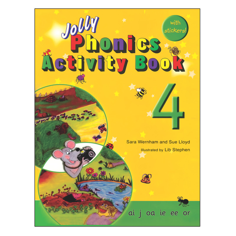 کتاب 4 Jolly Phonics Activity Book اثر Sara Wernham and Sue Lioyd انتشارات Jolly Learning کتاب 4 Jolly Phonics Activity Book اثر Sara Wernham and Sue Lioyd انتشارات Jolly Learning