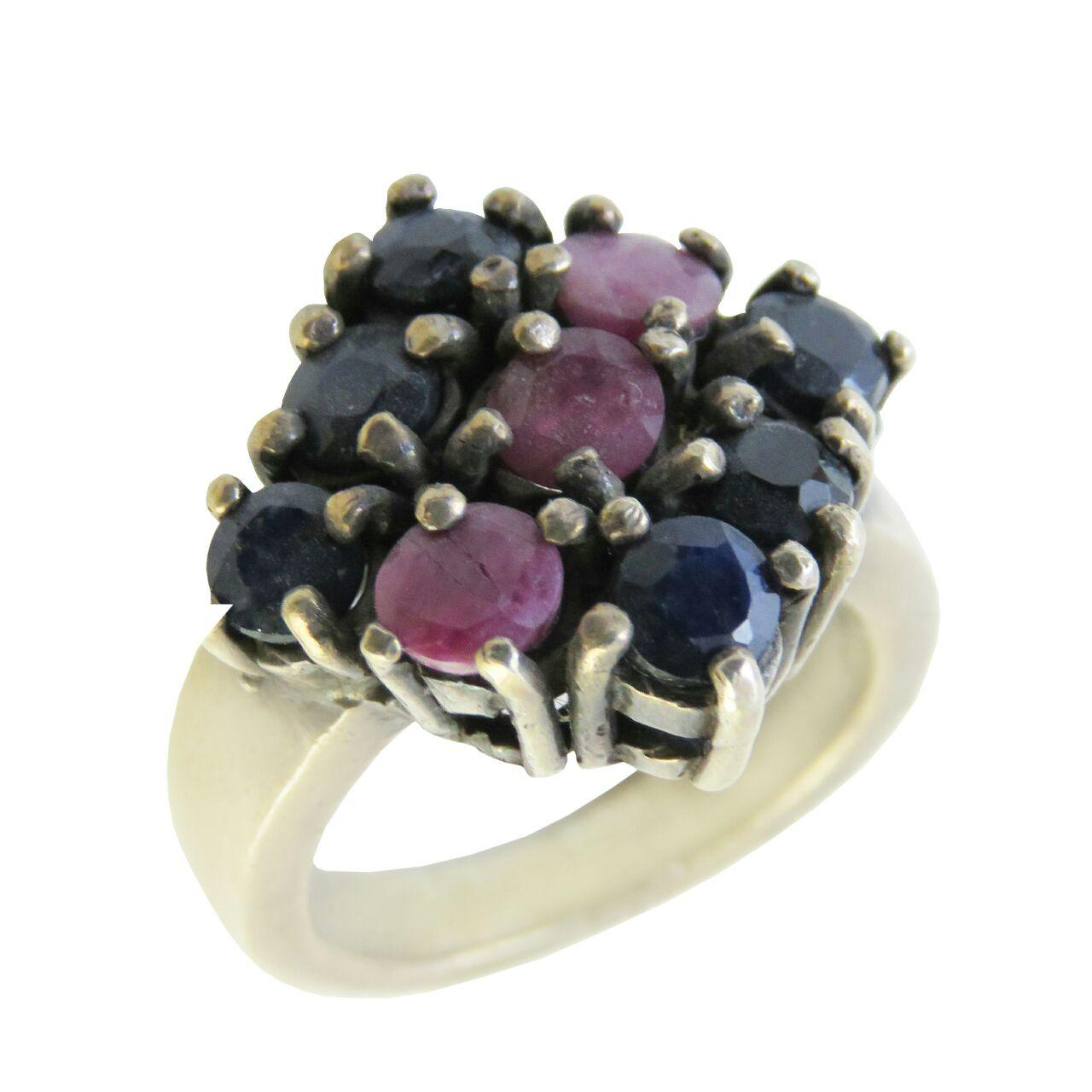 انگشتر نقره زنانه کد 2405