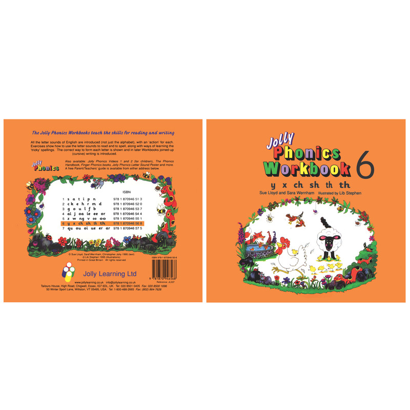 قیمت و خرید کتاب Jolly Phonics Workbook 6 اثر Sara Wernham and Sue ...