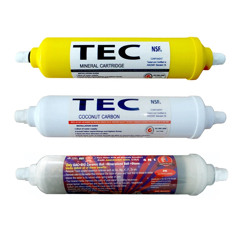 فیلتر دستگاه تصفیه کننده آب مدل FILTER RO- AT3B مجموعه 3 عددی