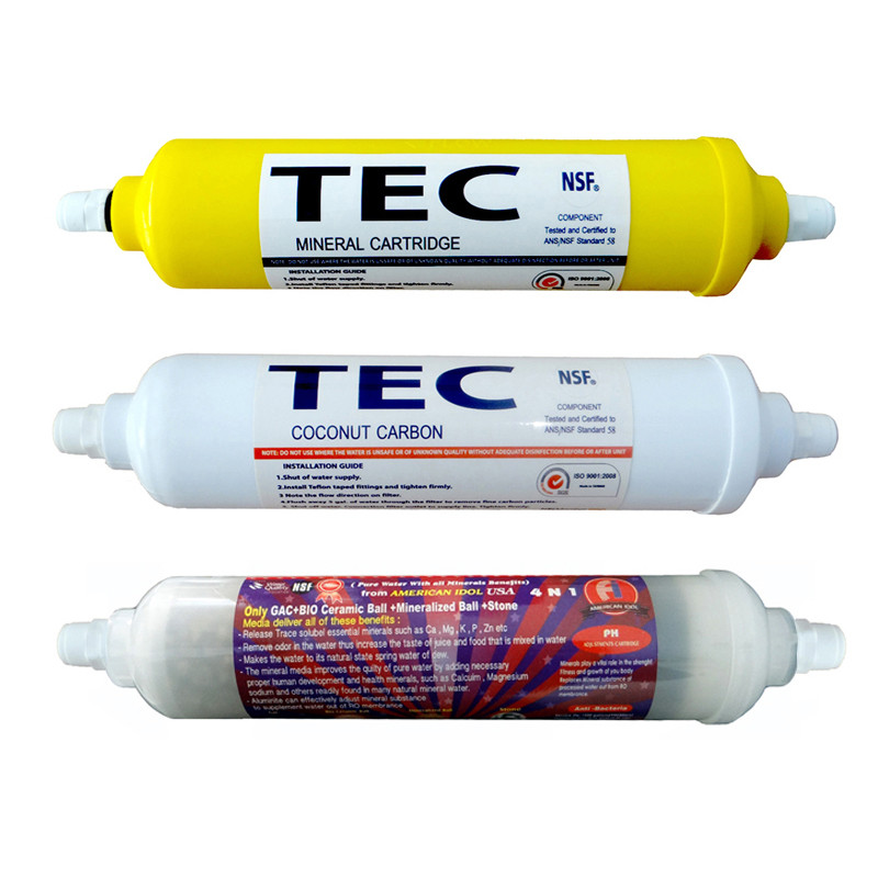 فیلتر دستگاه تصفیه کننده آب مدل FILTER RO- AT3B مجموعه 3 عددی