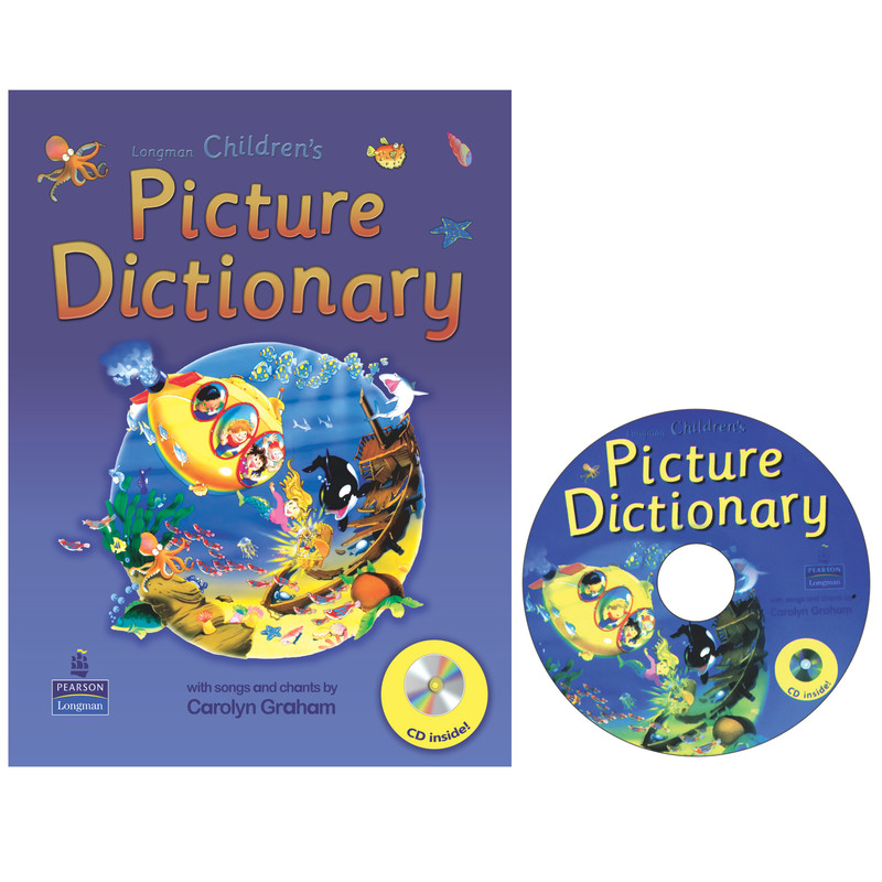 کتاب Longman childerns Picture Dictionary اثر Carolyn Graham انتشارات Longman