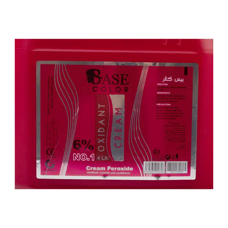 اکسیدان بیس کالر مدل O6-4000 شش درصدی حجم 4000 میلی لیتر