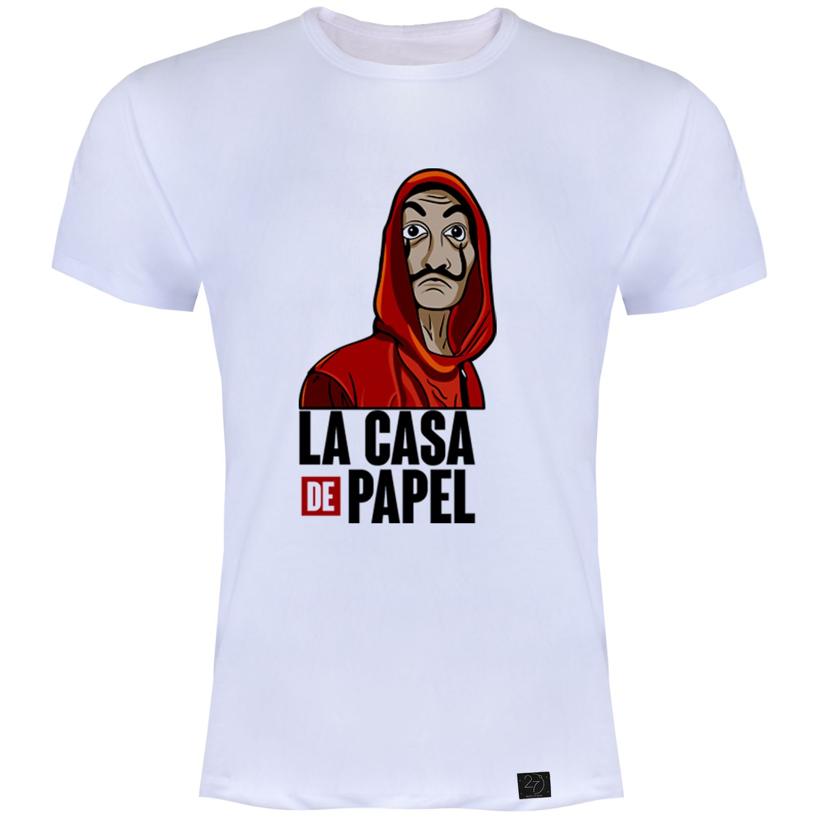 تیشرت مردانه 27 طرح LA CASA DE PAPEL کد JS04 -  - 1