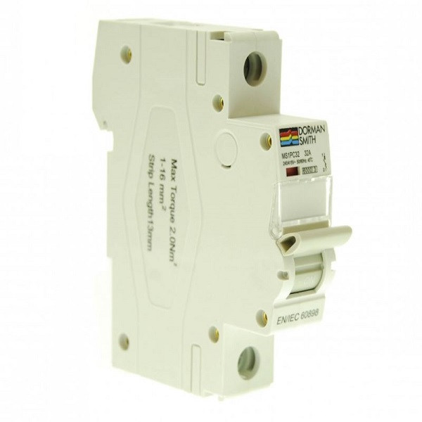 فیوز مینیاتوری تک فاز 40 آمپر دورمن اسمیت مدل MS1PB40