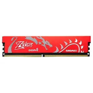 رم دسکتاپ DDR4 تک کاناله 3000 مگاهرتز CL16 کینگ مکس مدل Zeus Dragon ظرفیت 8گیگابایت