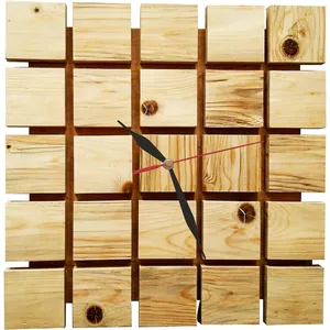 ساعت دیواری طرح آجری مدل 0033