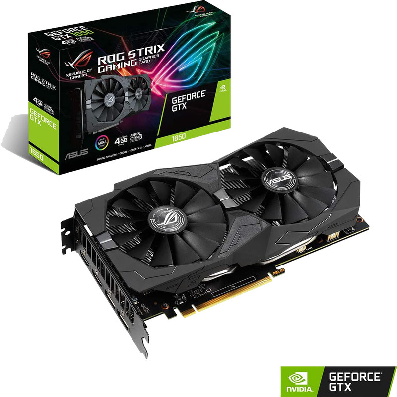 کارت گرافیک ایسوس مدل ROG STRIX GTX1650-4G GAMING 2