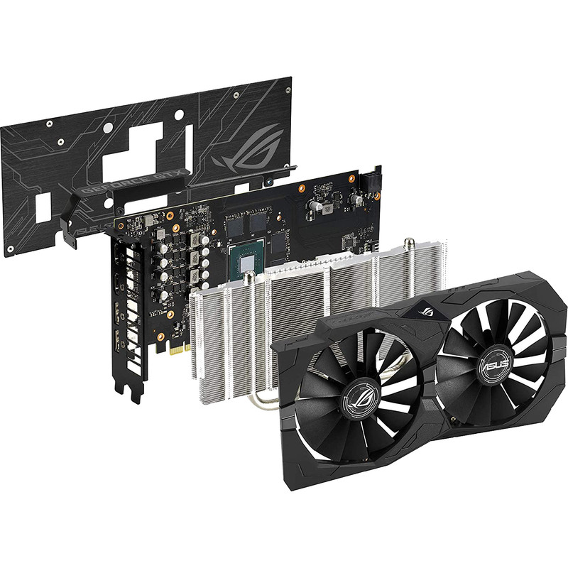 کارت گرافیک ایسوس مدل ROG STRIX GTX1650-4G GAMING 3