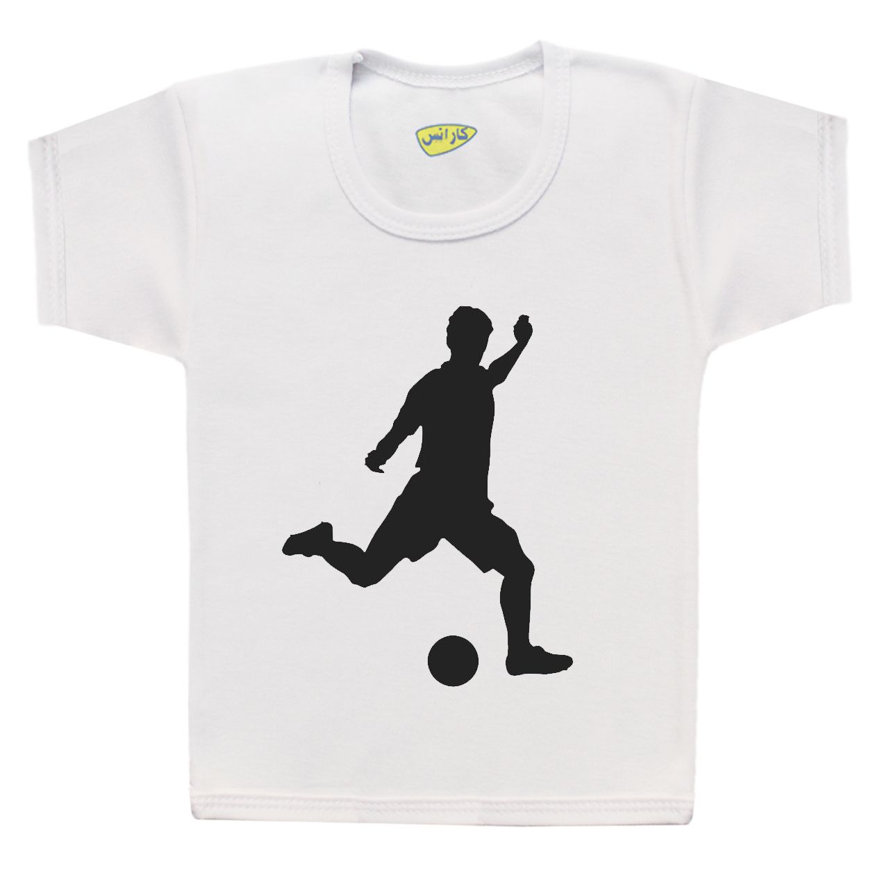 تی شرت پسرانه کارانس طرح فوتبالیست مدل BT-2000