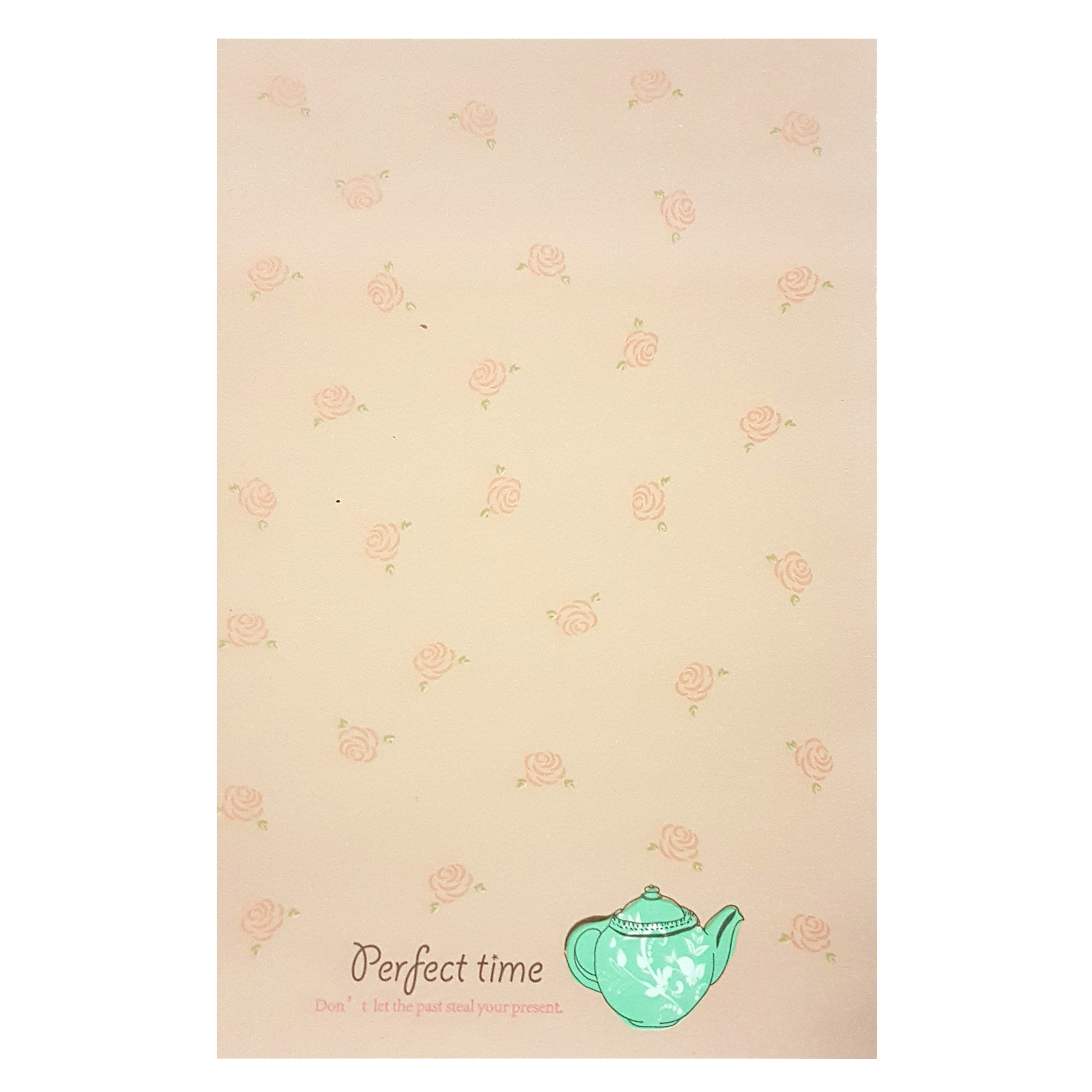 کاغذ یادداشت چسب دار مدل رز کد ST750