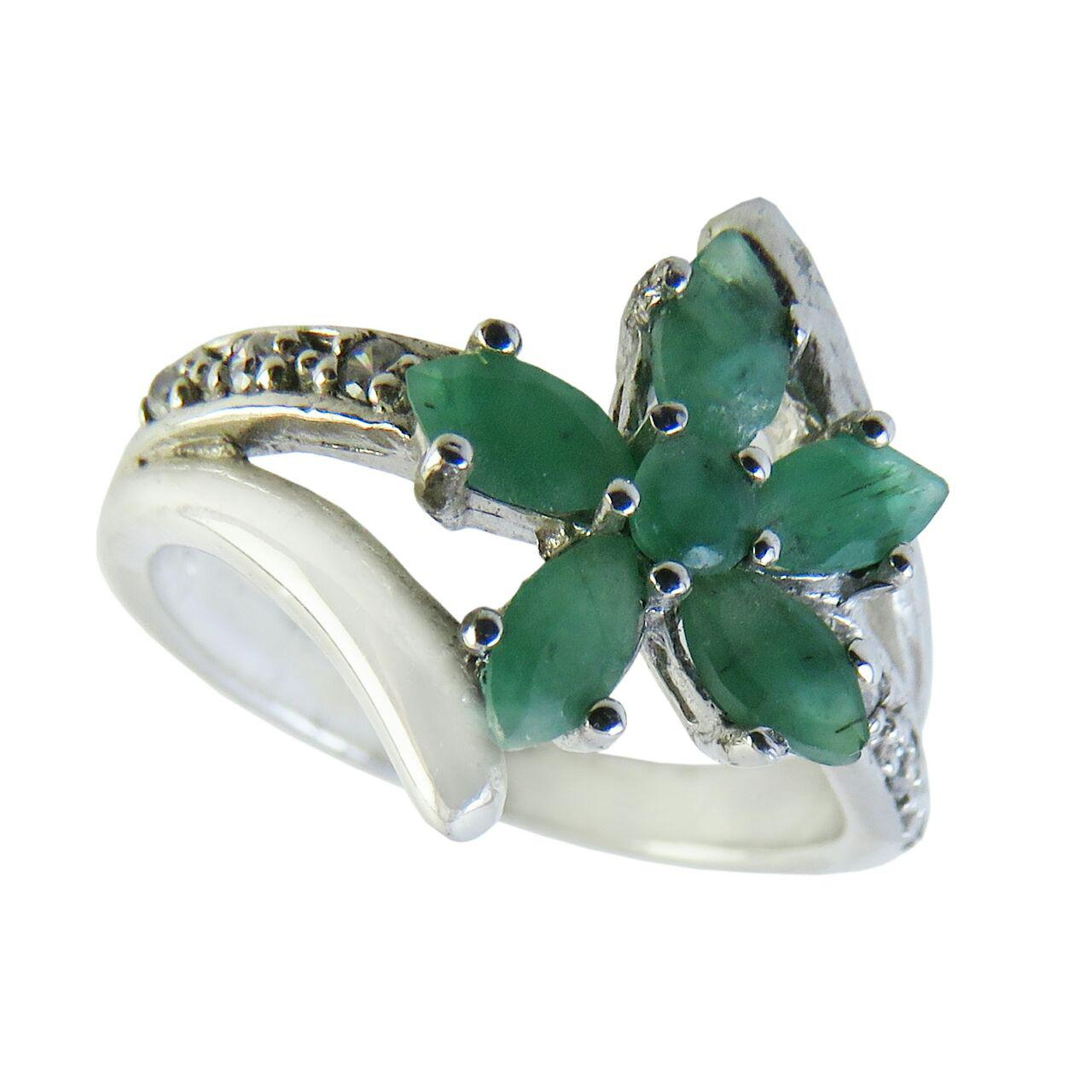 انگشتر نقره زنانه کد 2415