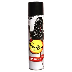 اسپری تمیزکننده لاستیک خودرو سیلین مدل SL-02 ظرفیت 650 میلی لیتر
