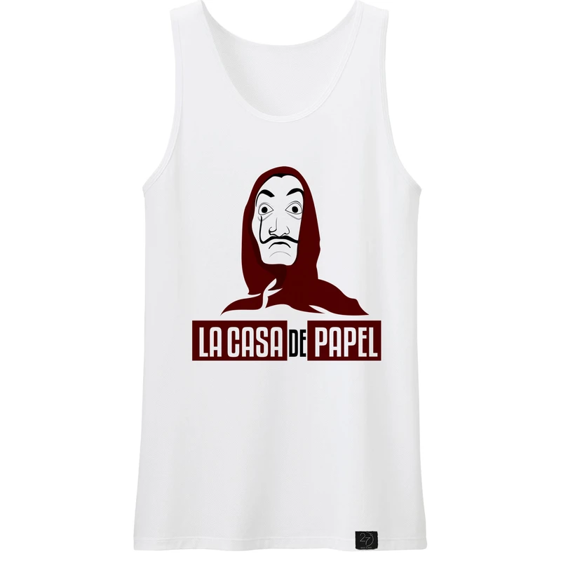 تاپ مردانه 27 طرح LA CASA DE PAPEL کد J03