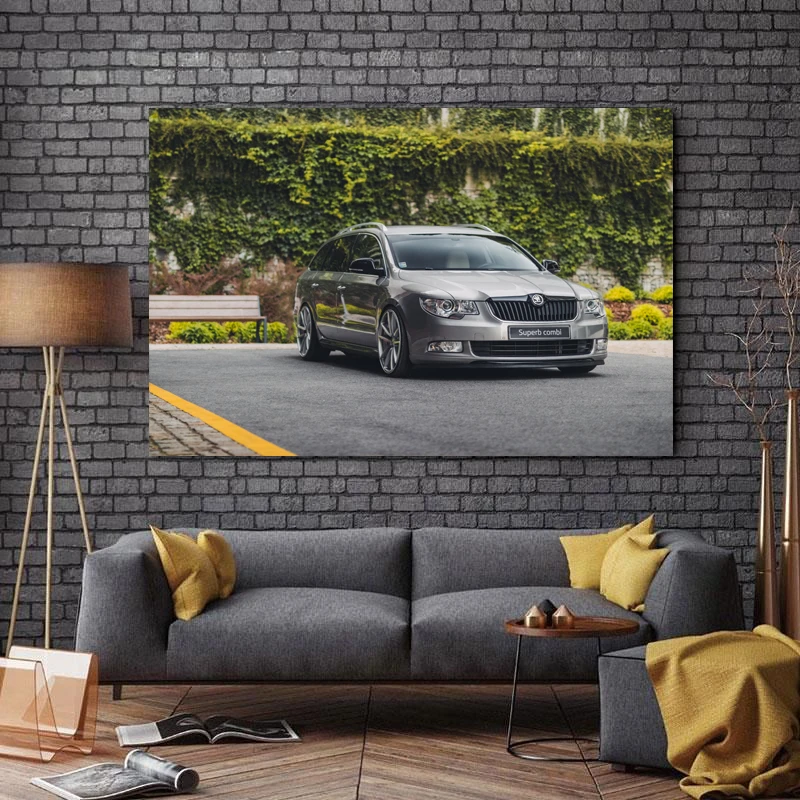 تابلو شاسی طرح ماشین مدل اسکودا کد 846