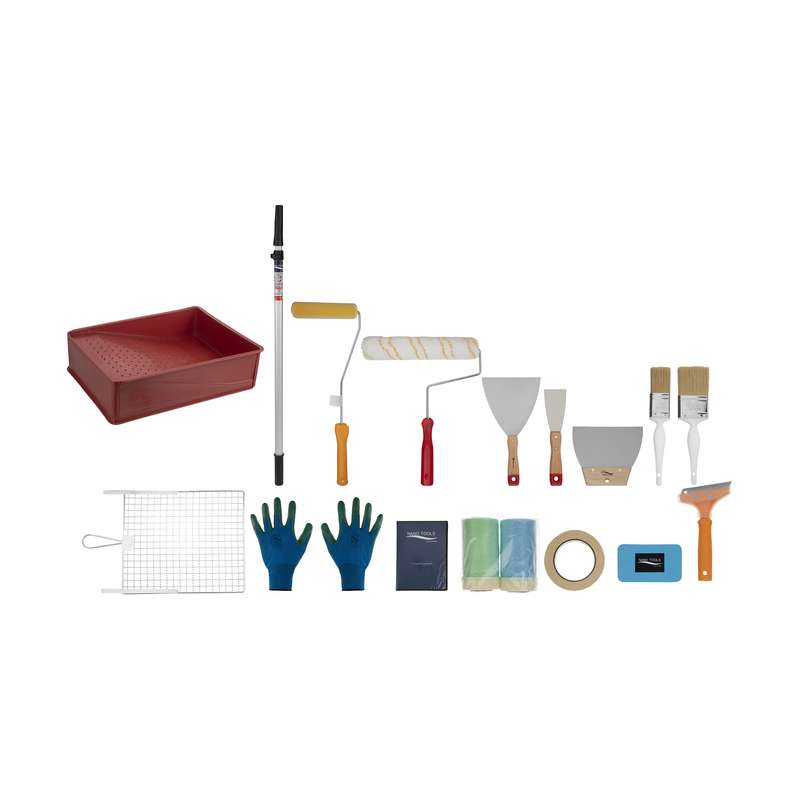 مجموعه 20 عددی ابزار نقاشی ساختمان نانو تولز کد 01 مجموعه 20 عددی ابزار نقاشی ساختمان نانو تولز کد 01