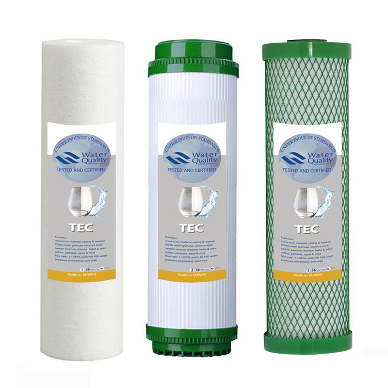 فیلتر دستگاه تصفیه کننده آب مدل FILTER RO- AT6G مجموعه 6 عددی