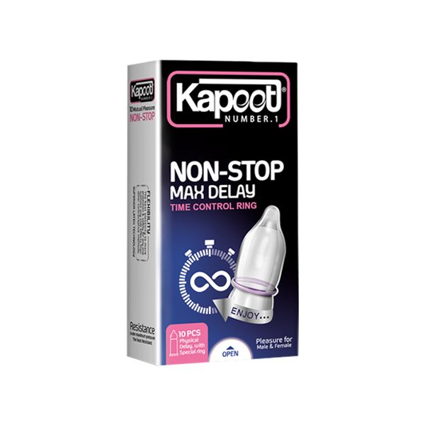 کاندوم کاپوت مدل NON-STOP بسته 10 عددی -  - 1