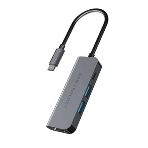 هاب چهار پورت USB-C پاورولوجی مدل P4CHBGY