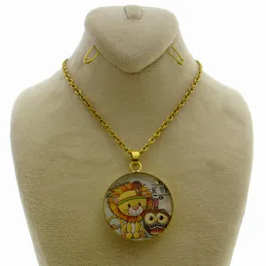 گردنبند دخترانه طرح جغد کد 081