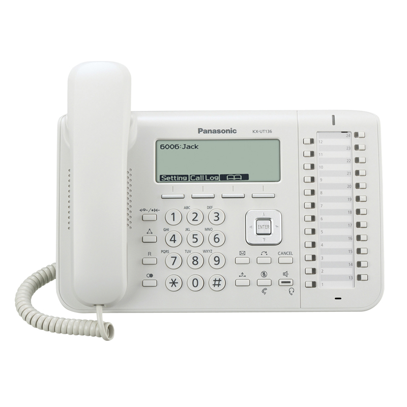  تلفن تحت شبکه پاناسونیک مدل KX-UT136 