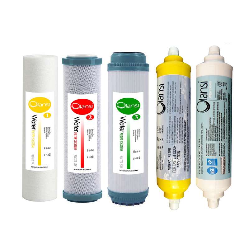 فیلتر تصفیه کننده آب مدل RESERVE FILTER - AM5 مجموعه 5 عددی فیلتر تصفیه کننده آب مدل RESERVE FILTER - AM5 مجموعه 5 عددی
