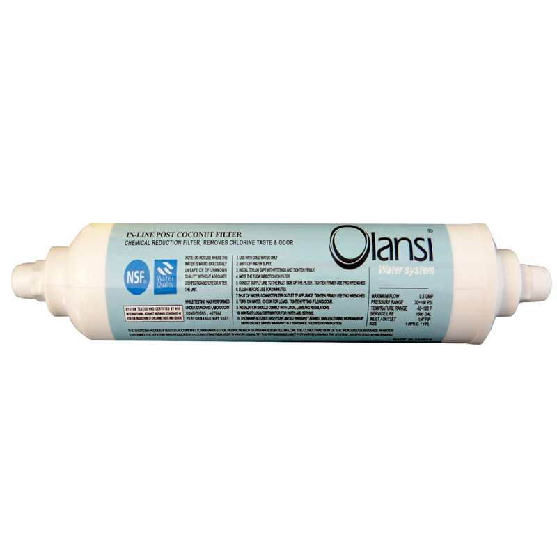 فیلتر دستگاه تصفیه کننده آب اولانسی
مدل POST CARBON COCONUT فیلتر دستگاه تصفیه کننده آب اولانسی
مدل POST CARBON COCONUT
