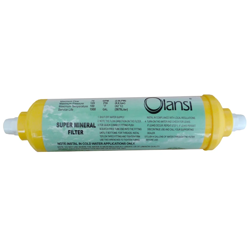 فیلتر دستگاه تصفیه کننده آب اولانسی مدل SUPER MINERAL BALL FILTER