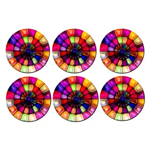 زیر لیوانی لوکسینو مدل DIGI_3 بسته 6 عددی 