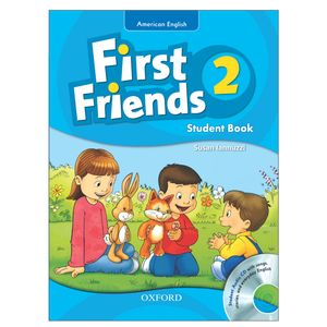 کتاب 2 American English First Friends اثر Susan Lannuzzi انتشارات Oxford