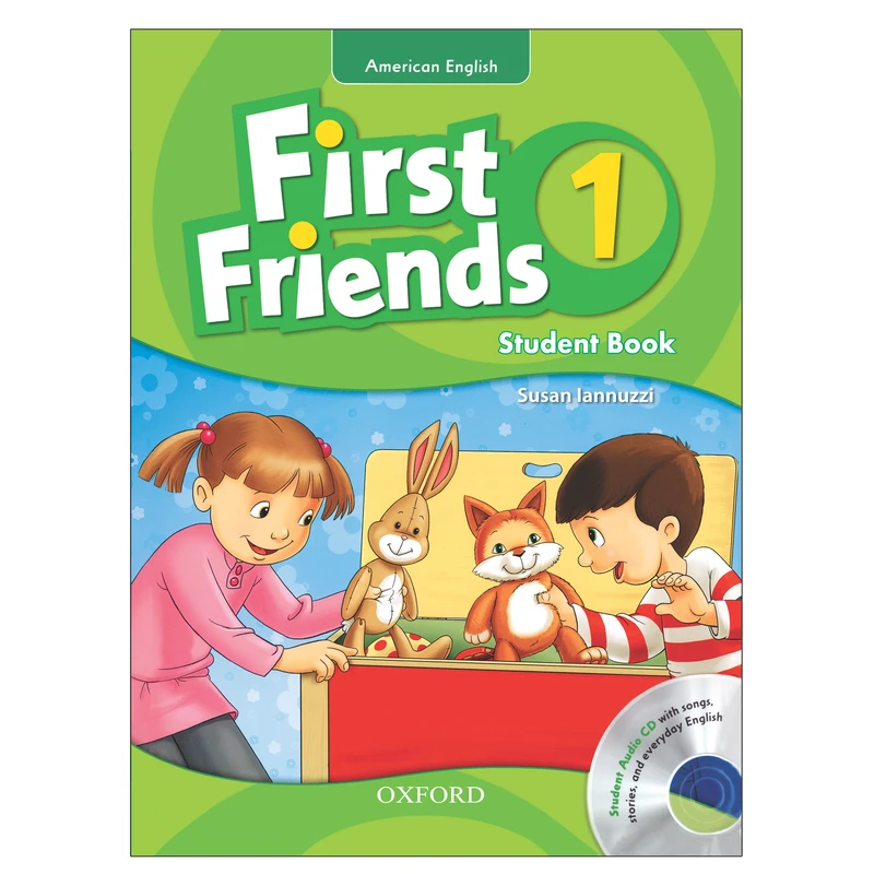 کتاب1 American English First Friends اثر Susan Lannauzzi انتشارات Oxford