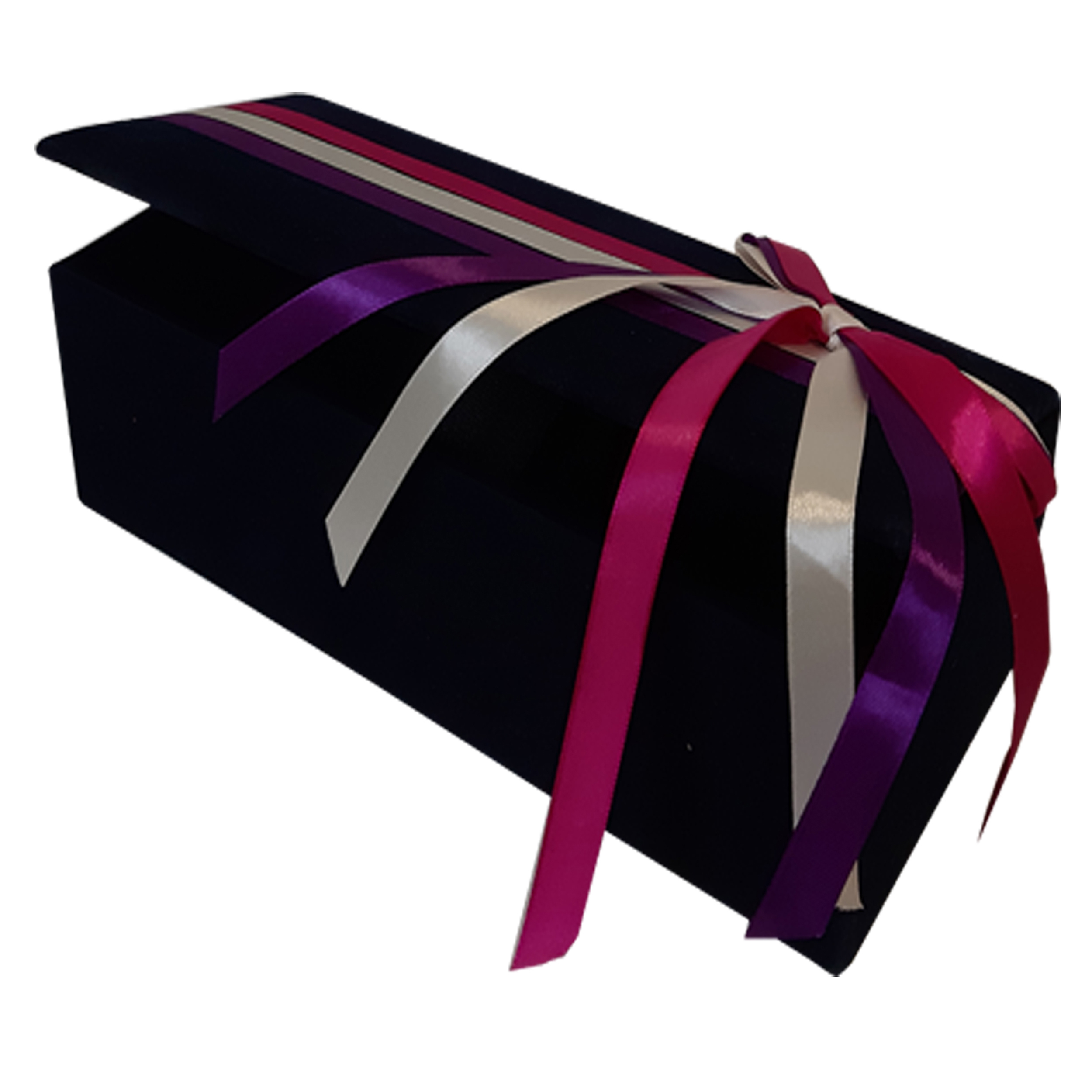 جعبه هدیه چوبی طرح پاپیون کد 136