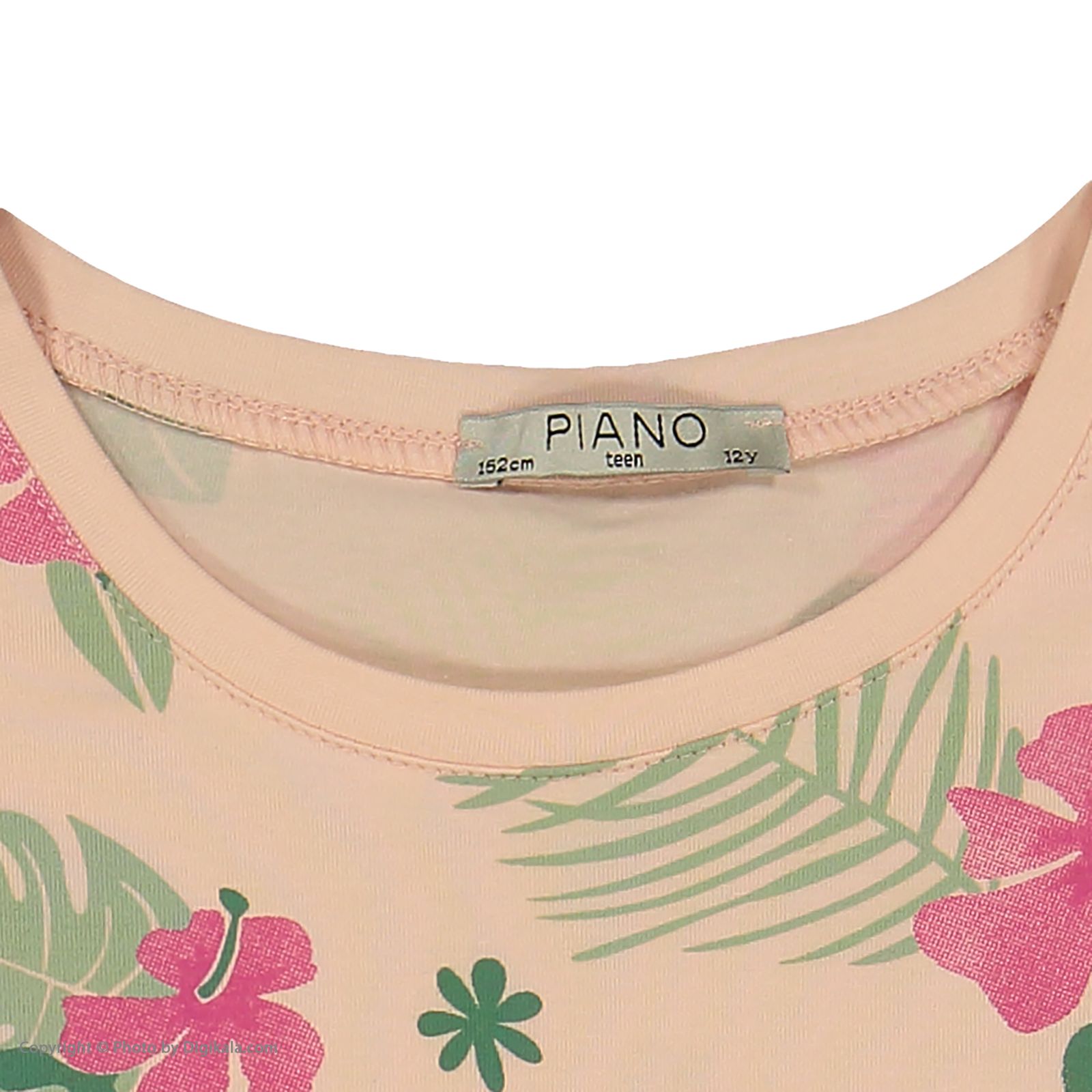 تی شرت دخترانه پیانو مدل 1416-20 -  - 5