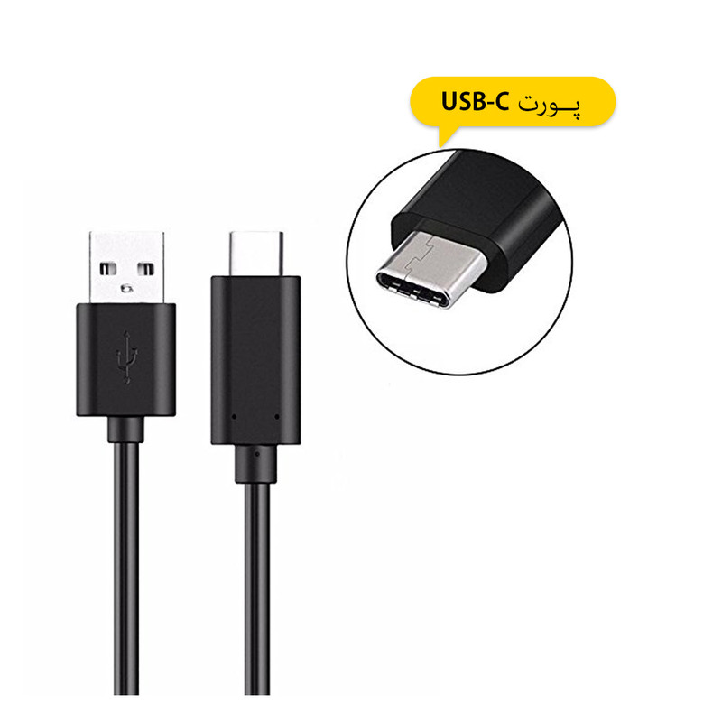 کابل تبدیل USB به USB-C مدل EP-DG970BBE طول 1.2 متر