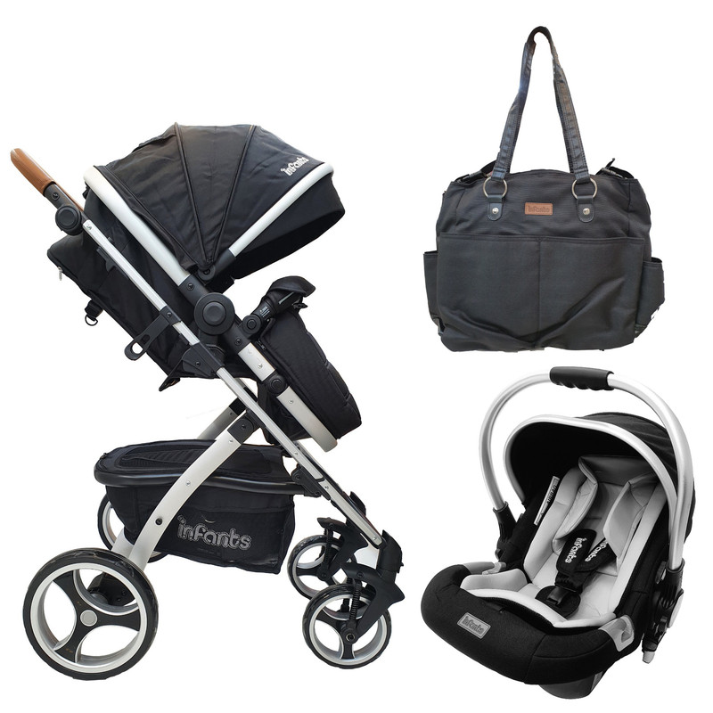 ست کالسکه و کریر اینفنتس مدل sky