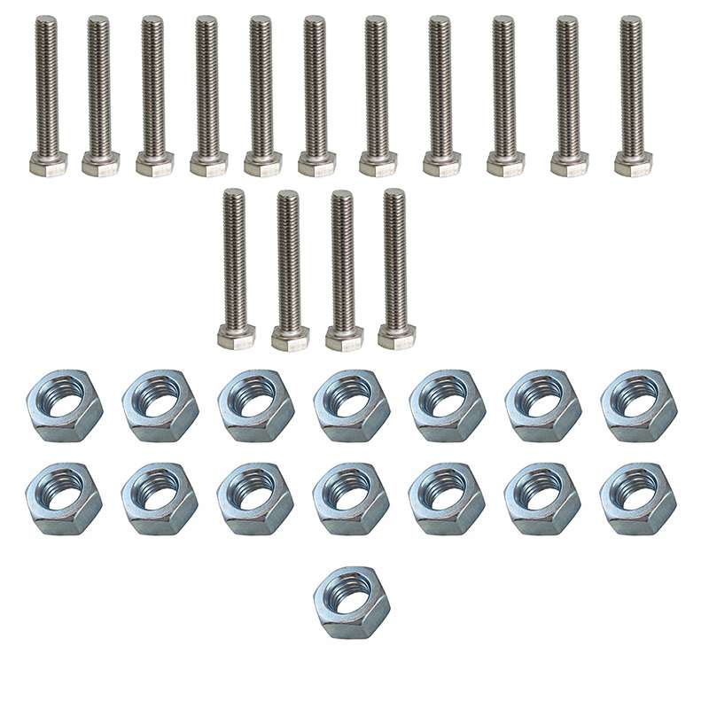 پیچ و مهره مدل BPM8-100 مجموعه 30 عددی