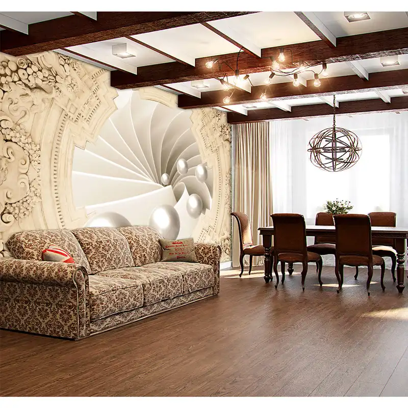 پوستر دیواری سه بعدی مدل مروارید کد m36