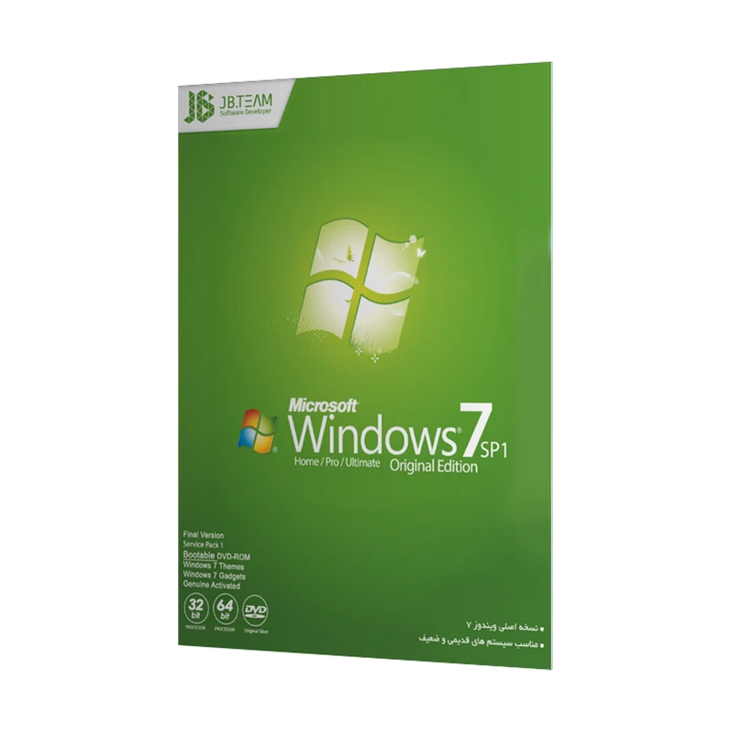 سيستم عامل Windows 7 SP1 نشر جي بي تيم عکس شماره 1