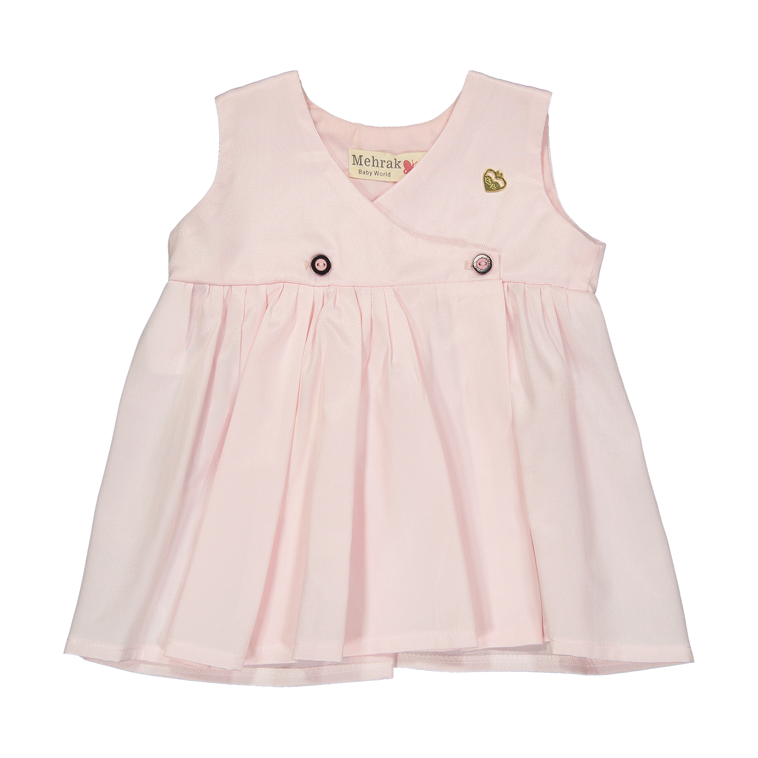 پیراهن نوزادی دخترانه مهرک مدل 1381140-8100