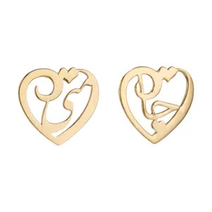 گوشواره طلا 18 عیار زنانه میو گلد مدل GD331