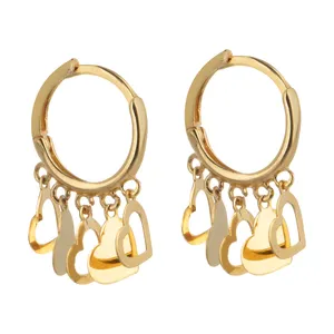 گوشواره طلا 18 عیار زنانه میو گلد مدل GD335