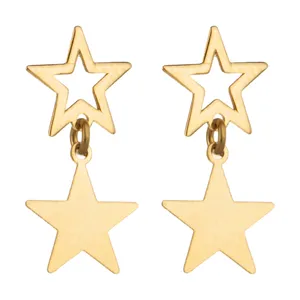 گوشواره طلا 18 عیار زنانه میو گلد مدل GD332