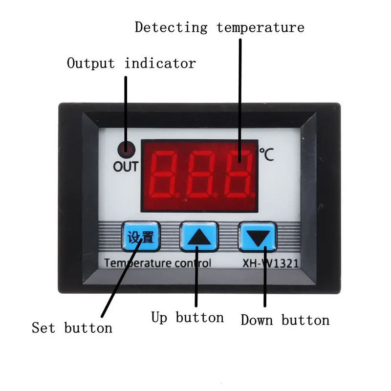 ترموستات دیجیتال مدل XH-W1321
