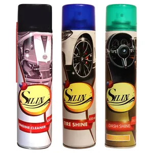 تمیز کننده خودرو سیلین مدل SH-03 حجم 650 میلی لیتر مجموعه 3 عددی