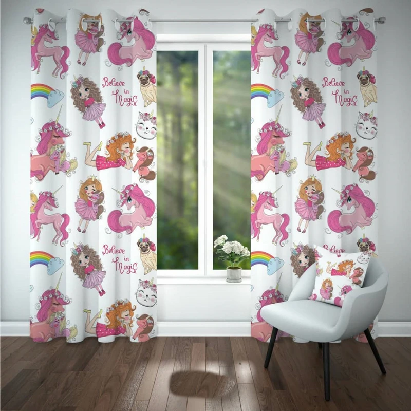 پرده مدل yd101 سایز 140x300 سانتی متر