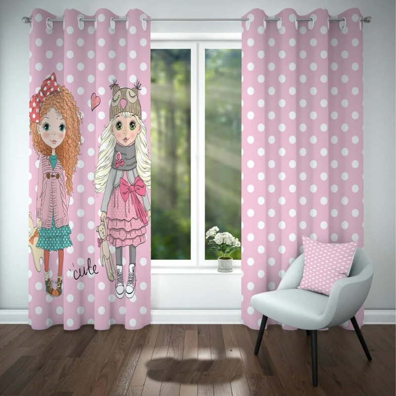 پرده مدل yd105 سایز 140x300 سانتی متر