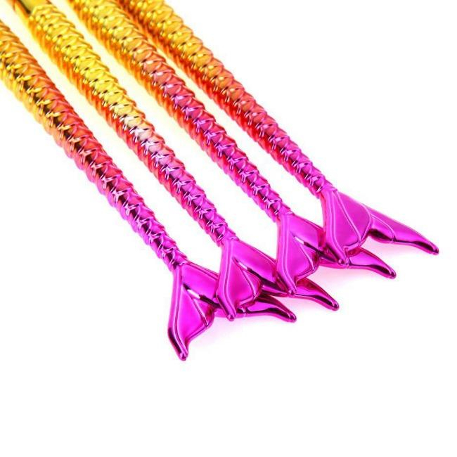 ست برس آرایشی طرح پری دریایی مدل p103 مجموعه 7 عددی