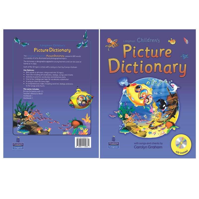 کتاب Longman childerns Picture Dictionary اثر Carolyn Graham انتشارات Longman