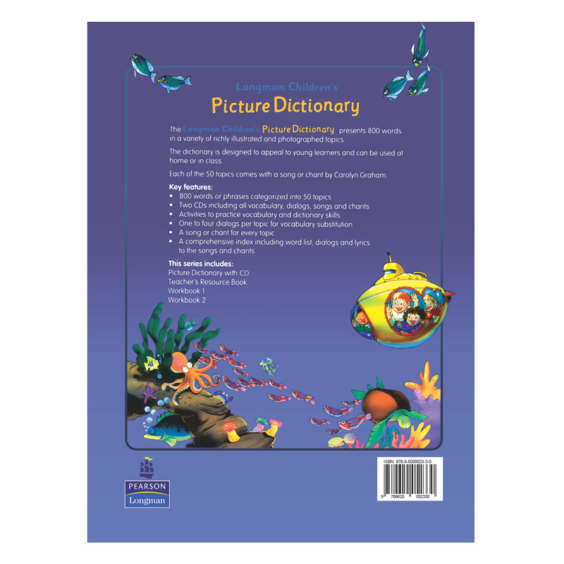 کتاب Longman childerns Picture Dictionary اثر Carolyn Graham انتشارات Longman
